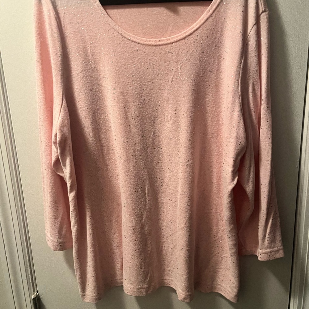 Pink Long Sleeve Top